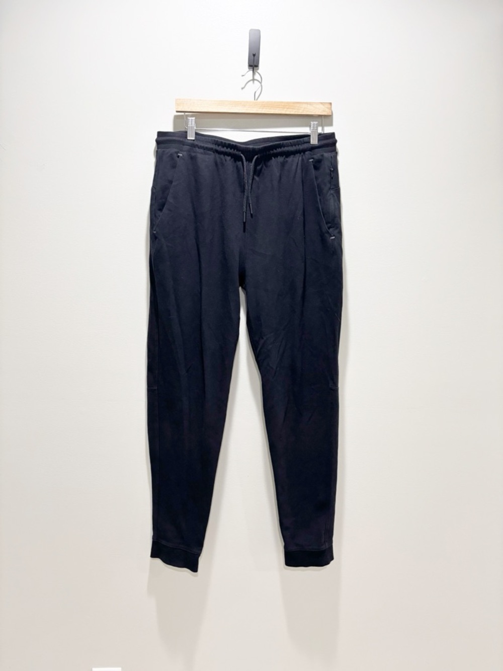 Old Navy Black Dynamic Fleece Active Drawstring Jogger Sweatpants Casual Size L